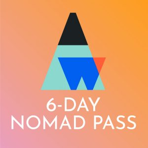 6 day nomad pass to Art/Works Coworking space.